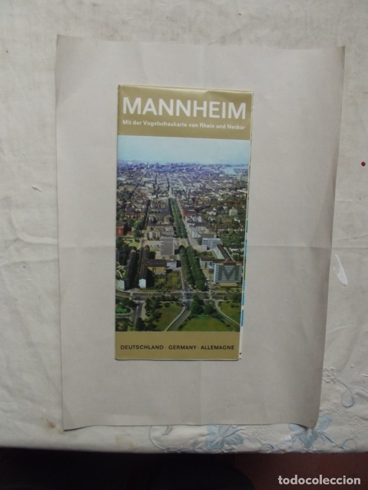 Travel Brochures: MANNHIEM MIT DER VOGELSCHAUCARTE VON RHEIN UND NECKAR