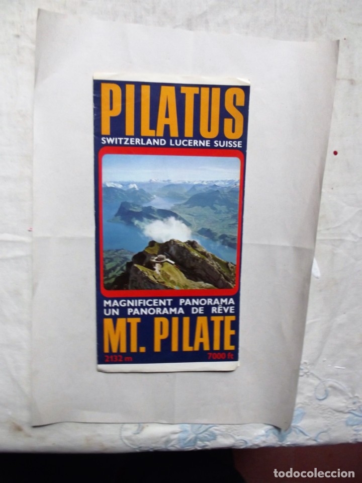 Folletos de turismo: PILATUS SUISSE - Foto 1