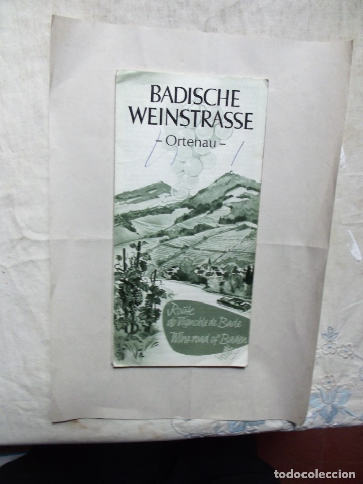 Travel Brochures: BADISCHE WEINSTRASSE ORTENAU
