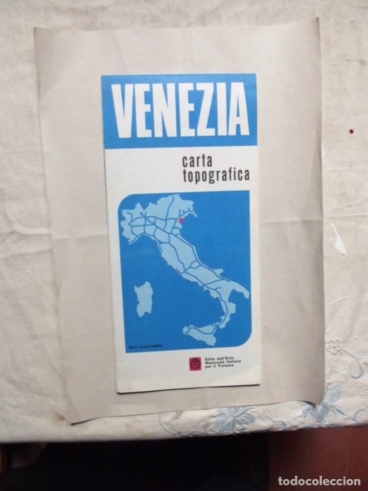 Travel Brochures: VENECIA CARTA TOPOGRAFICA