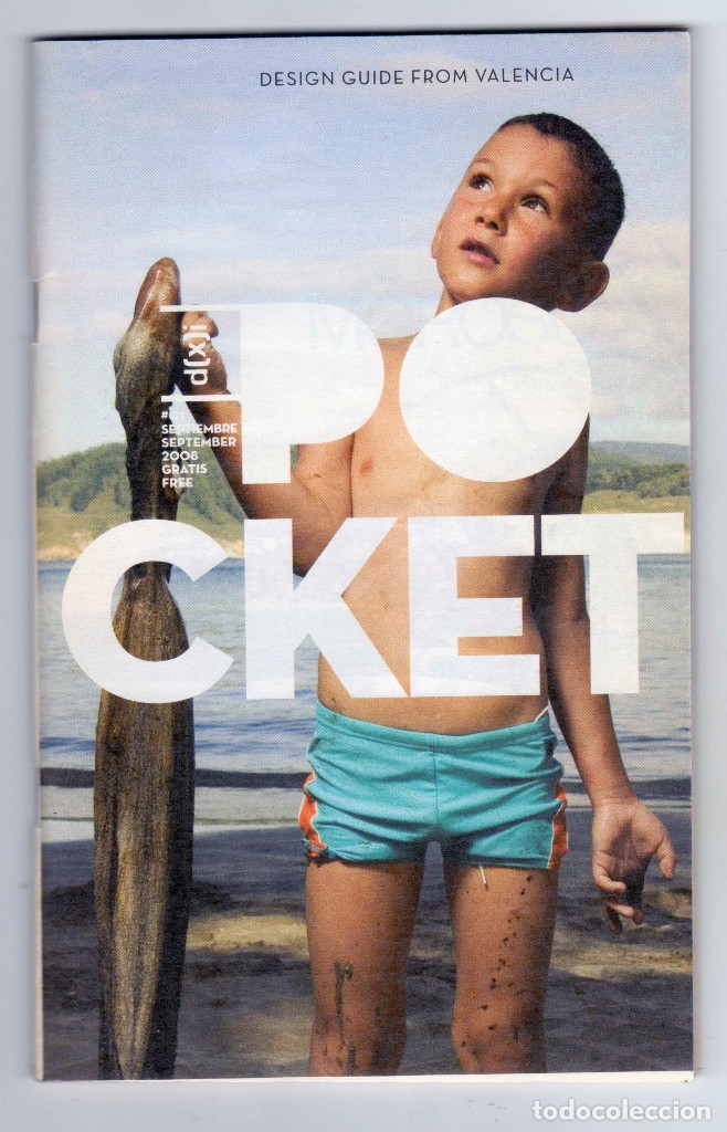 Folhetos de turismo: POCKET - DESIGN GUIDE FROM VALENCIA - SEPTEMBRE 2008 - PERFECTO ESTADO