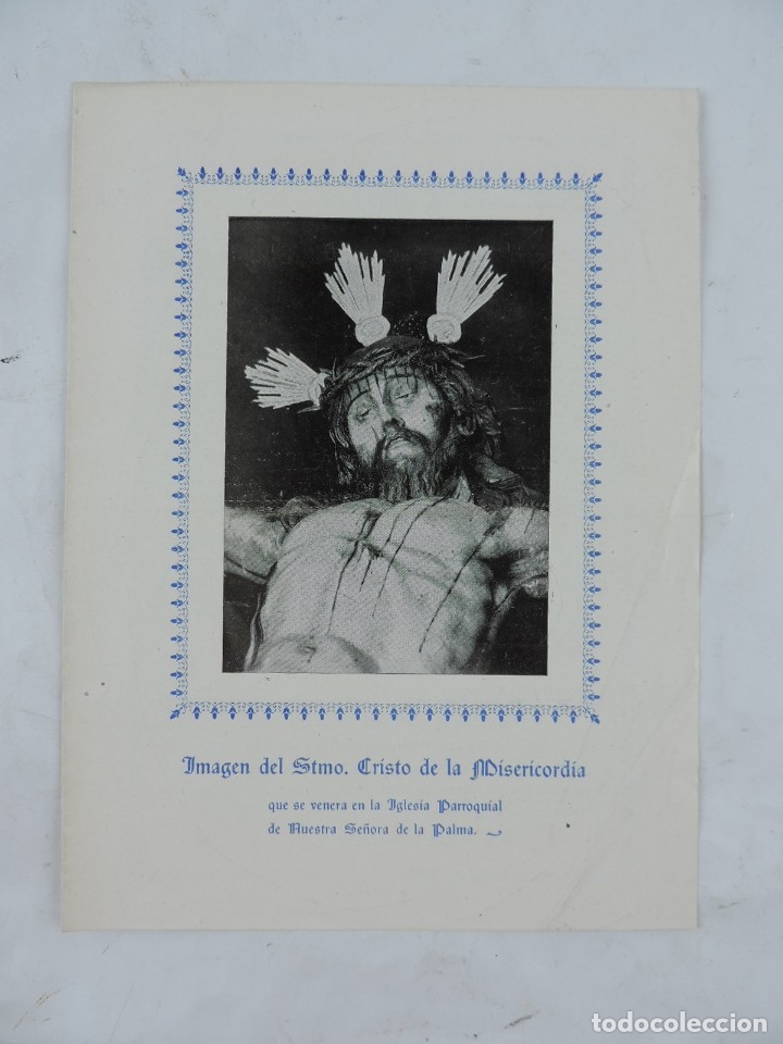 Tourismusbrosch&uuml;ren: FOLLETO DE LA VENERABLE COFRADIA DE PENITENCIA Y HERMANDAD DE NAZARENOS DEL STMO. CRISTO DE LA MISER