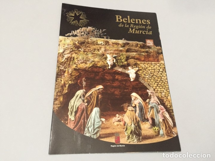 Tourismusbrosch&uuml;ren: DIPTICO NACIMIENTOS DE LA REGION DE MURCIA BEL&Eacute;N BELENES PESEBRES NAVIDAD