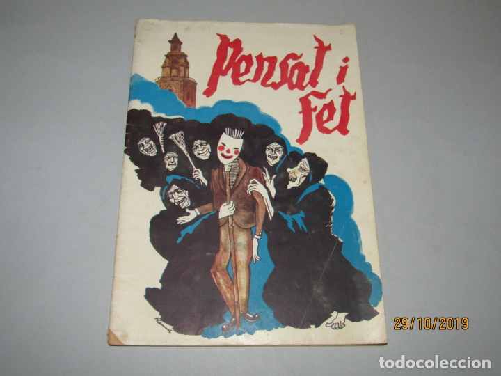 Travel Brochures: Antigua Revista de Fallas N&ordm; 49 PENSAT Y FET del A&ntilde;o 1960