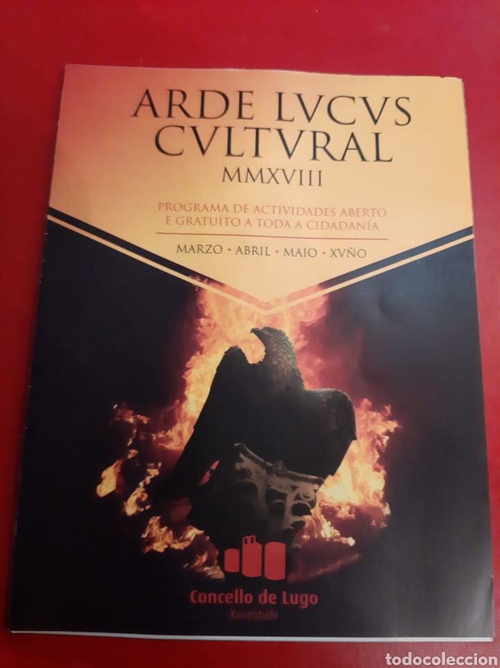Folletos de turismo: Arde Lvcvs Cvltural MMXVIII Lugo programa - Foto 1