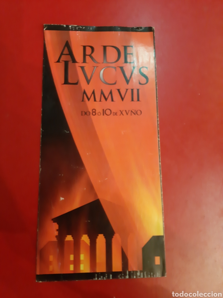Folletos de turismo: Lugo Arde Lvcvs MMVII programa - Foto 1