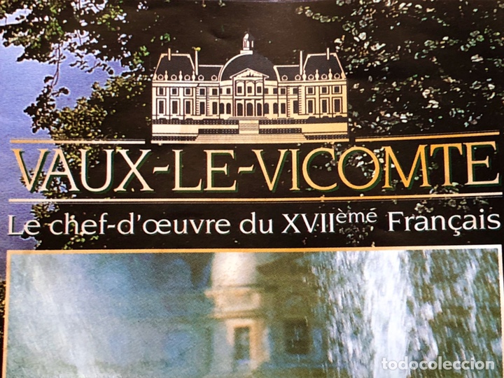 Tourismusbrosch&uuml;ren: Folleto del Chateau Vaux-Le-Vicomte