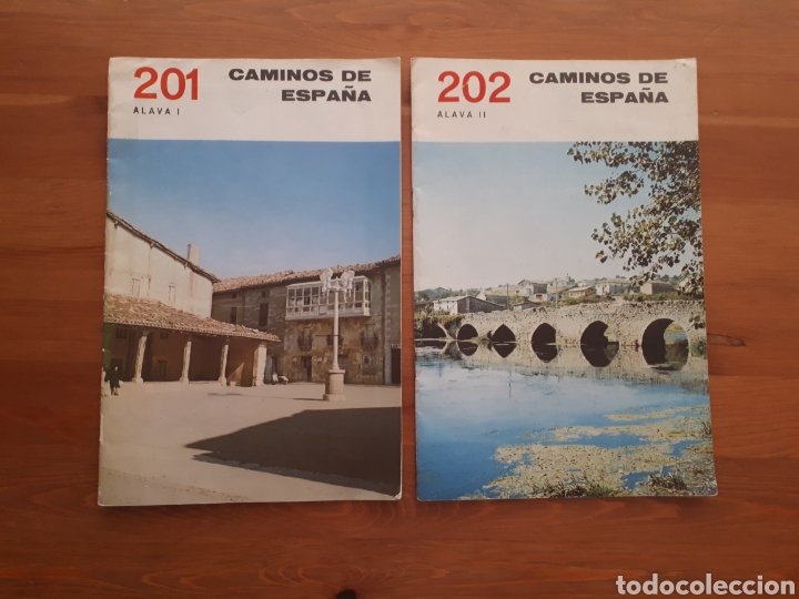 Brochures de tourisme: Lote 2 Caminos de Espa&ntilde;a 201 y 202, &Aacute;lava I y II