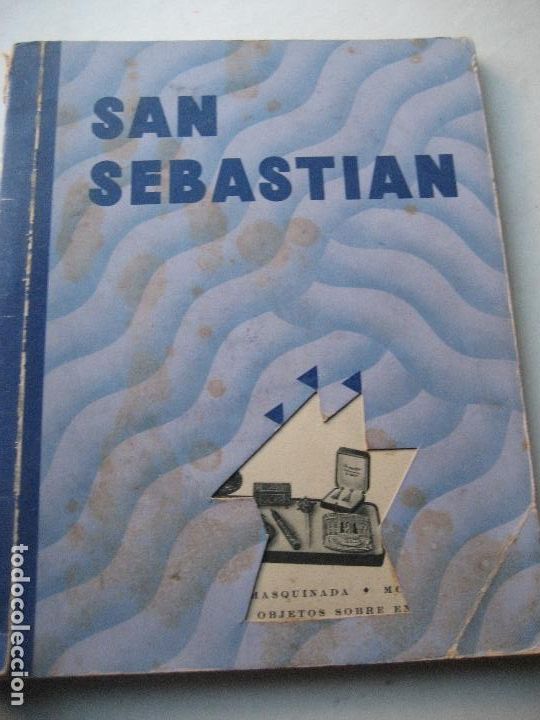 Travel Brochures: San Sebastian. 1934. Editada por Centro de Atraccion y Turismo.