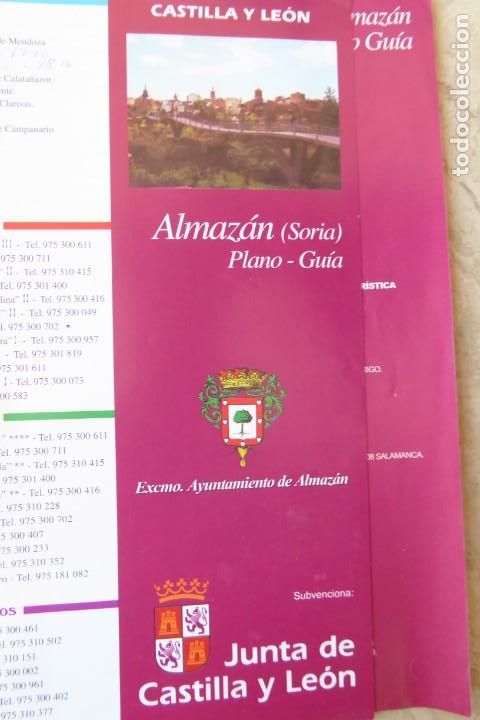 Brochures de tourisme: ALMAZAN. PLANO-GU&Iacute;A.