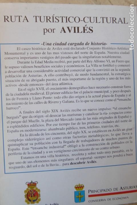 Tourismusbrosch&uuml;ren: ruta tur&iacute;stico-cultural por avil&eacute;s.