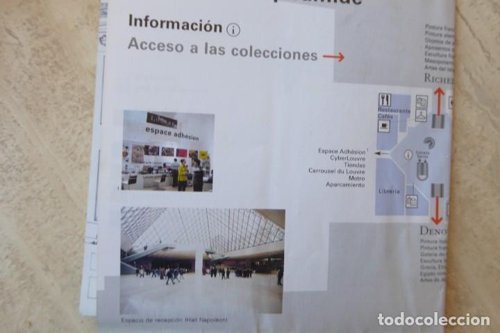 Tourismusbrosch&uuml;ren: PLANO-INFORMACI&Oacute;N DEL LOUVRE