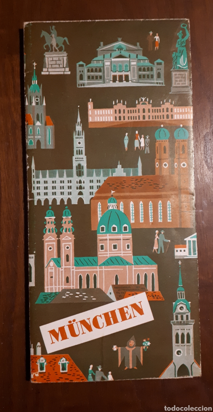 Tourismusbrosch&uuml;ren: Folleto turismo desplegable M&uuml;nchen