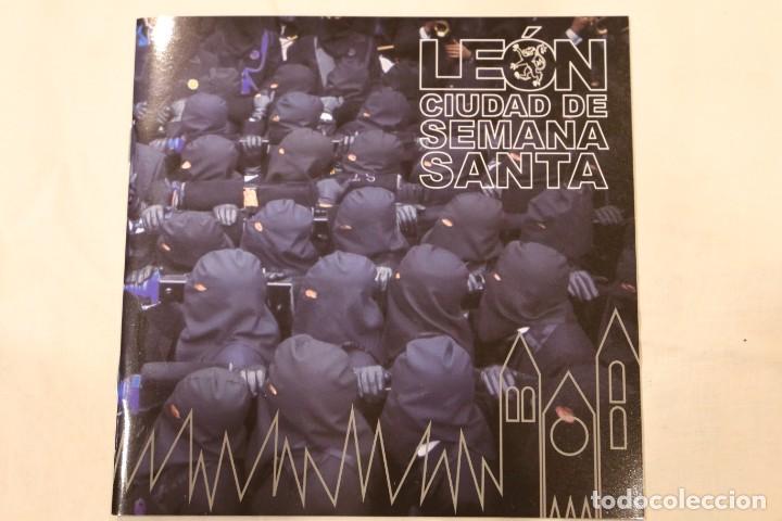 Travel Brochures: LEON CIUDAD DE SEMANA SANTA PRECIOSO FOLLETO  ARTE RELIGION TURISMO CASTILLA LEON