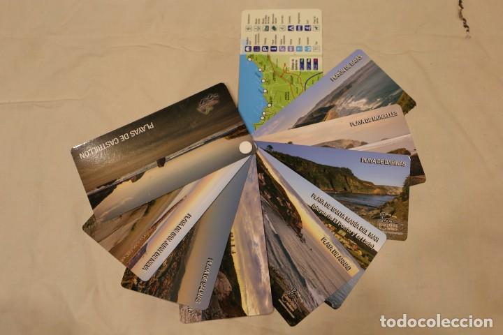 Brochures de tourisme: DESPLEGABLE DE FOTOGRAFIAS DE PLAYAS DE CASTRILLON ASTURIAS