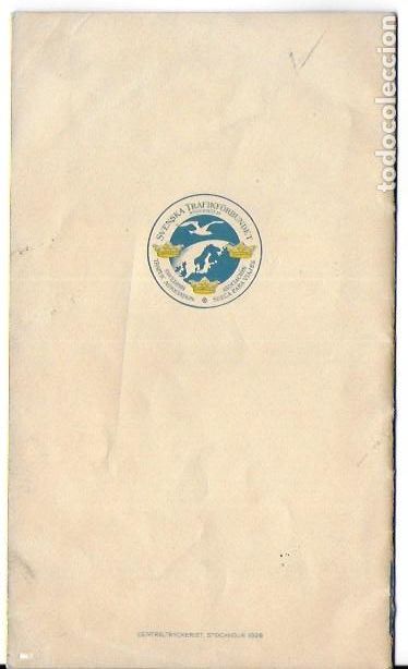 Folletos de turismo: PR-1415. GUIA ESTOCOLMO. 1928. - Foto 5