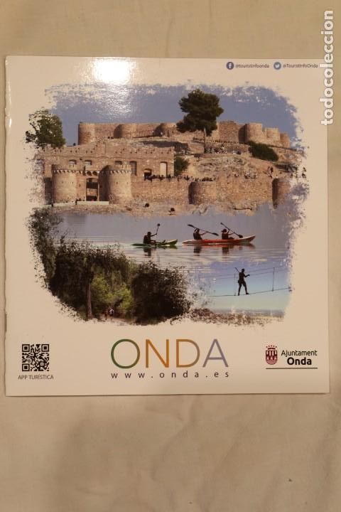 Travel Brochures: FOLLETO TURISMO ONDA CASTELLON PLANO CALLEJERO