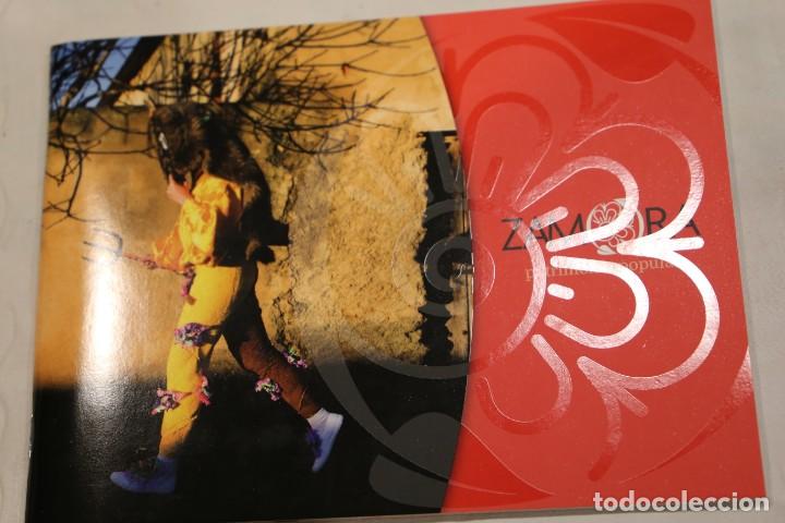 Travel Brochures: FOLLETO DE ZAMORA PATRIMONIO POPULAR FIESTAS TRADICIONES ZANGARRON ROMERIAS