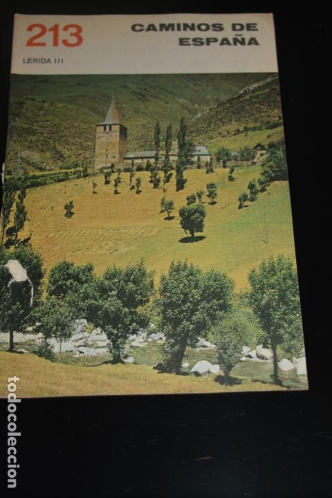 Tourismusbrosch&uuml;ren: FOLLETO CAMINOS DE ESPA&Ntilde;A, EDITADO POR COMPA&Ntilde;IA ESPA&Ntilde;OLA DE PENICILINA SA, DE 1958,LERIDA III