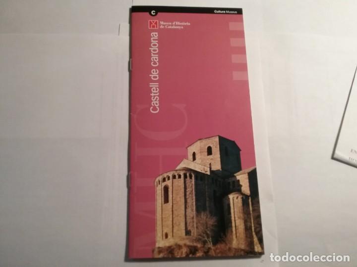 Folhetos de turismo: Folleto Castell de Cardona