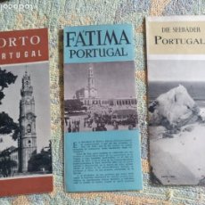 Folletos de turismo: 3 FOLLETOS TURISTICOS DE PORTUGAL.. Lote 193210110