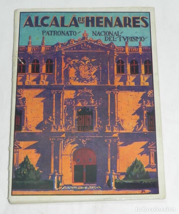 Tourismusbrosch&uuml;ren: ALCALA DE HENARES. Patronato Nacional del Turismo - TORMO Y MONZO, El&iacute;as  - Gr&aacute;fs. Marinas s.f, Madr