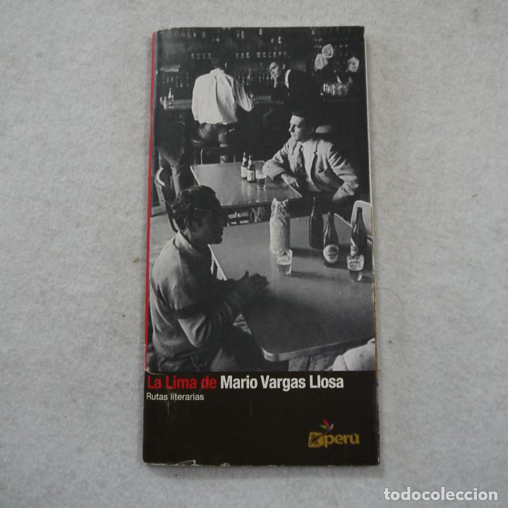 Folletos de turismo: LA LIMA DE MARIO VARGAS LLOSA. RUTAS LITERARIAS - 2008