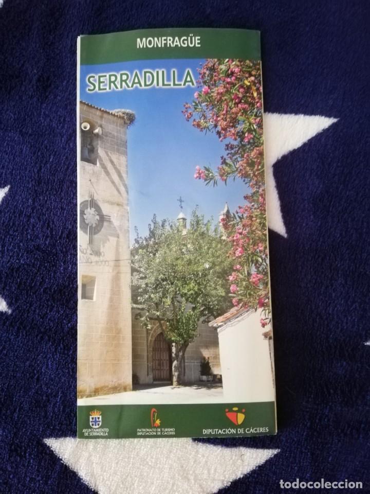 Travel Brochures: FOLLETO TUR&Iacute;STICO SERRADILLA-MONFRAG&Uuml;E (C&Aacute;CERES)