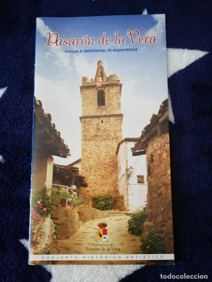 Tourismusbrosch&uuml;ren: FOLLETO TUR&Iacute;STICO PASAR&Oacute;N DE LA VERA - CONJUNTO HIST&Oacute;RICO ART&Iacute;STICO