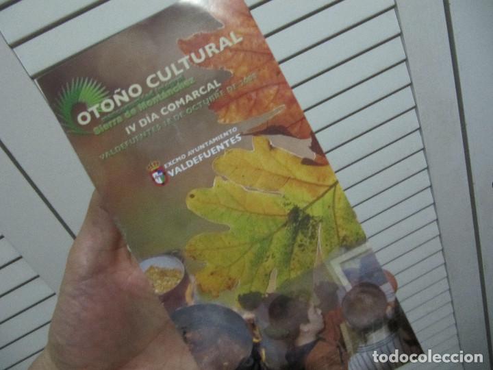 Tourismusbrosch&uuml;ren: OTO&Ntilde;O CULTURAL VALDEFUENTES 2008