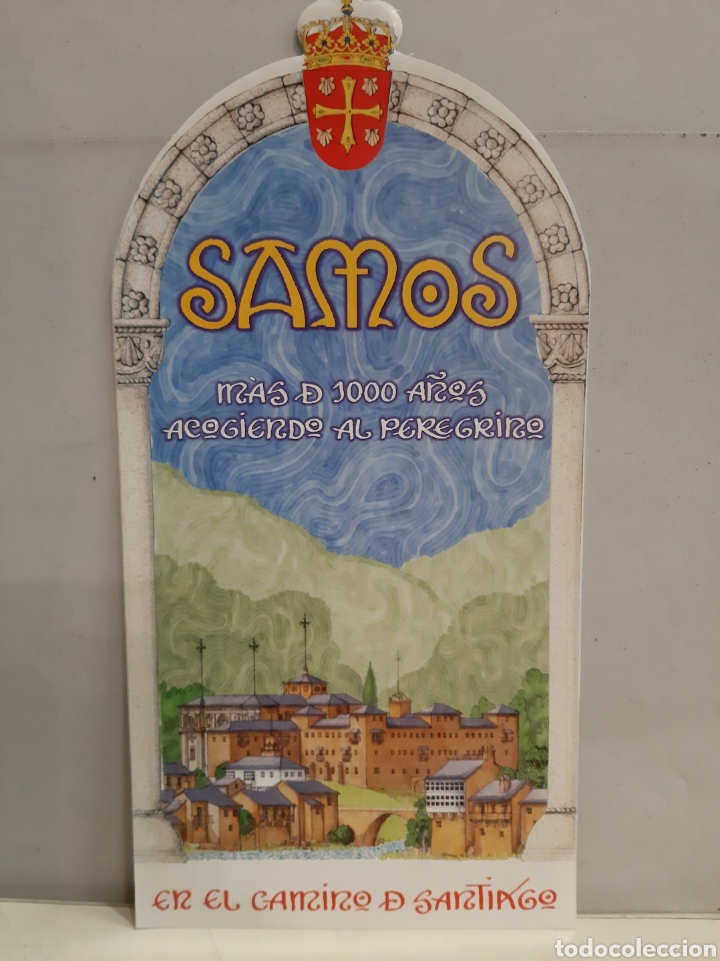 Brochures de tourisme: 2003 Filleto Samos Lugo camino Santiago