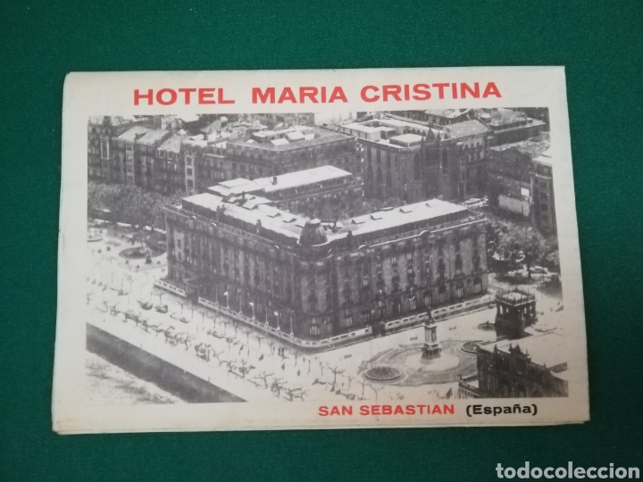Brochures de tourisme: Hotel Mar&iacute;a Cristina - San Sebasti&aacute;n - desplegable