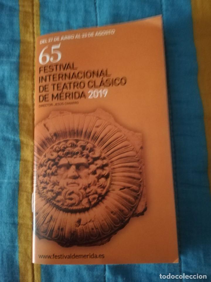 Tourismusbrosch&uuml;ren: LIBRO 65 FESTIVAL INTERNACIONAL DE TEATRO CL&Aacute;SICO DE M&Eacute;RIDA 2019