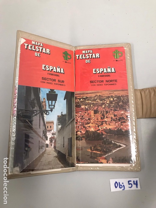 Folletos de turismo: Mapas de Espa&ntilde;a con estuche - Foto 1