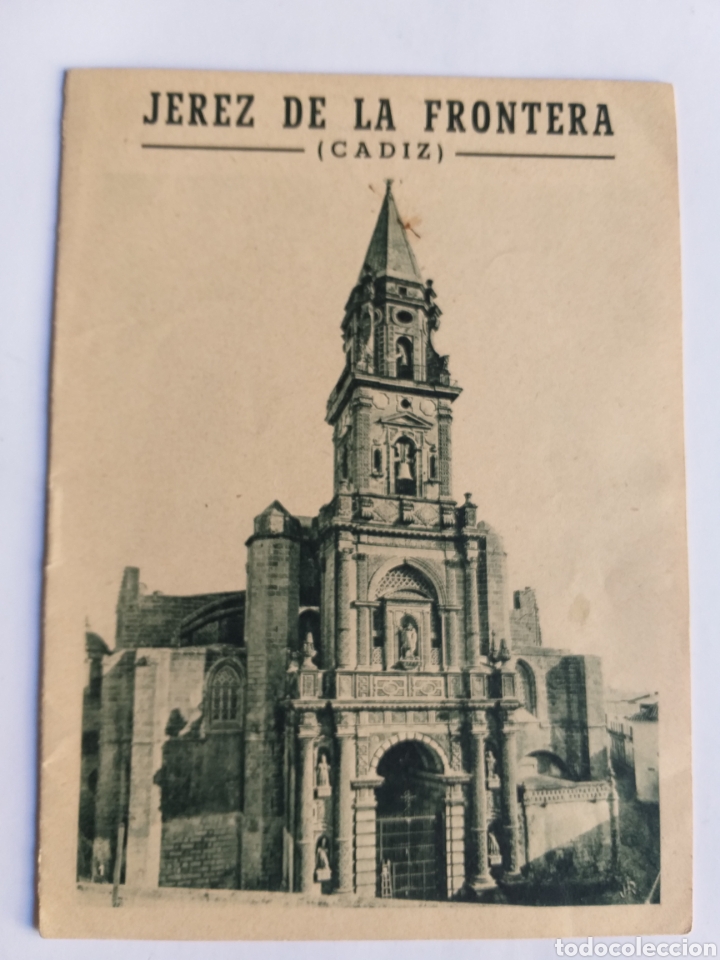 Tourismusbrosch&uuml;ren: Jerez de la Frontera . Folleto Junta Provincial del turismo de C&aacute;diz