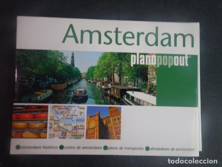 Folhetos de turismo: PLANO GU&Iacute;A TUR&Iacute;STICA DE AMSTERDAM, VER FOTOS