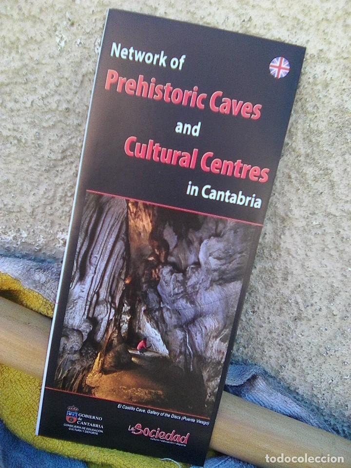 Travel Brochures: Folleto turistico Cuevas Prehist&oacute;ricas de Cantabria - En ingl&eacute;s