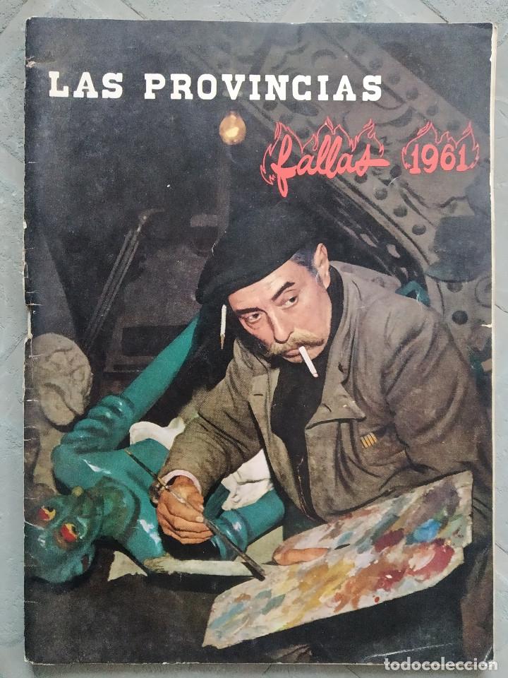 Tourismusbrosch&uuml;ren: LAS PROVINCIAS, REVISTA DE FALLAS VALENCIA. A&Ntilde;O 1961