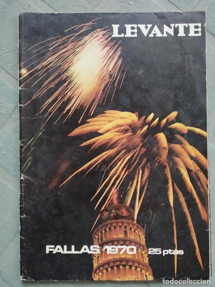 Tourismusbrosch&uuml;ren: LEVANTE, REVISTA DE FALLAS VALENCIA. A&Ntilde;O 1970