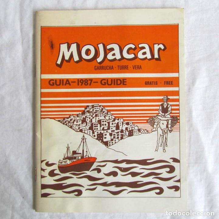 Folletos de turismo: Gu&iacute;a de Mojacar 1987 - Foto 1