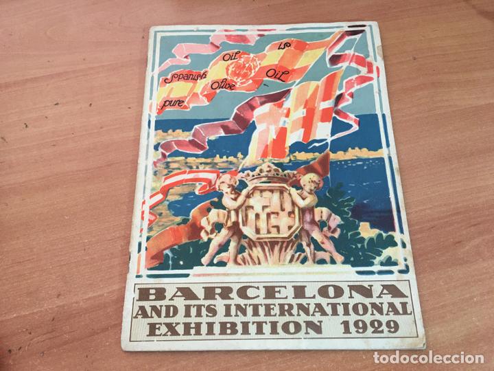 Travel Brochures: FERIA BARCELONA 1929 ITS INTERNATIONAL EXHIBITION. EN INGLES (COIB75)