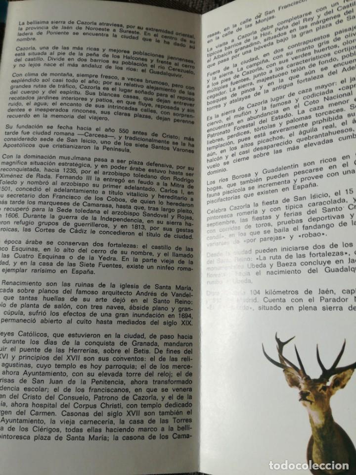 Folletos de turismo: Folleto tur&iacute;stico Cazorla - Foto 3