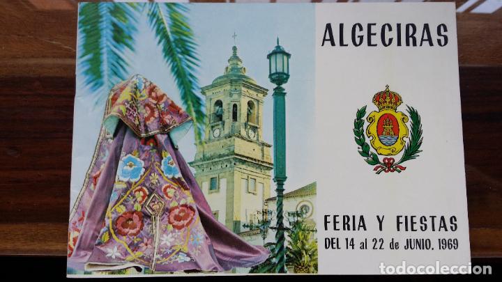 Folletos de turismo: Algeciras 1969 Feria y Fiestas, programa oficial