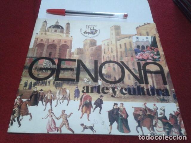 Folhetos de turismo: FOLLETO INFORMACI&Oacute;N Y TURISMO DE GENOVA (ARTE Y CULTURA)DE LOS 80 CON 20 PAGINAS EN ESPA&Ntilde;OL 21X21 CM