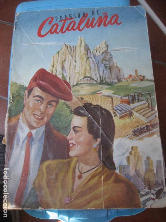 Travel Brochures: Pueblos de Catalu&ntilde;a y Pueblos del Pais Vasco. 1945. Tipografia la Academia.