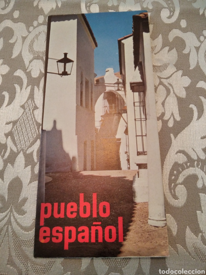 Brochures de tourisme: Folleto de turismo Pueblo Espa&ntilde;ol Barcelona