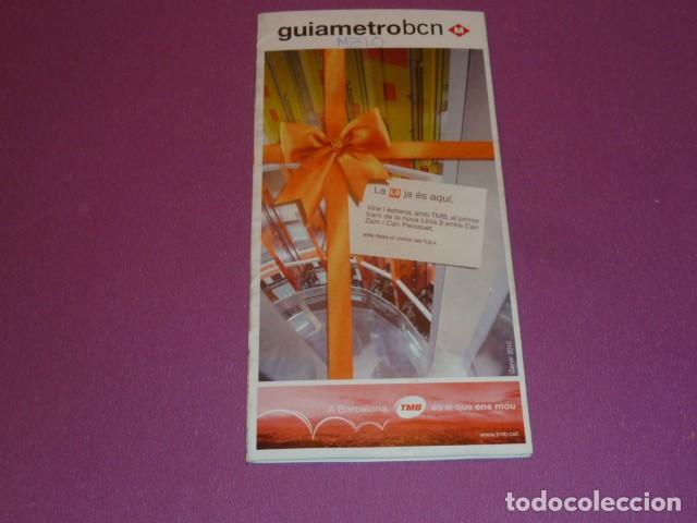 Folletos de turismo: Esquema Metro Barcelona 2010 - Foto 1