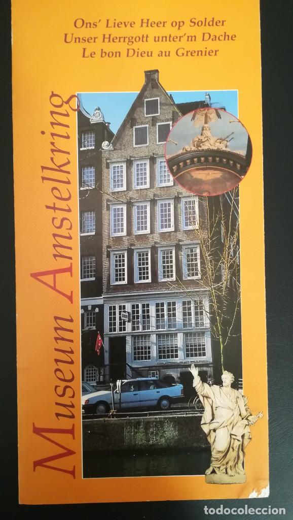 Travel Brochures: 4 FOLLETOS TURISMO HOLLAND HOLANDA MADURODAM AMSTELKRING MUSEO ETC