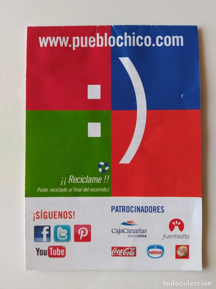 Tourismusbrosch&uuml;ren: FOLLETO/PLANO PUEBLO CHICO. CANARIAS EN MINIATURA - LA OROTAVA - TENERIFE