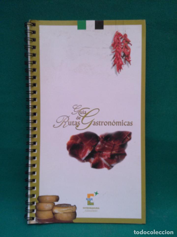 Folhetos de turismo: GUIA DE RUTAS GASTRONOMICAS 1998 - EXTREMADURA NATURALMENTE - JUNTA DE EXTREMADURA